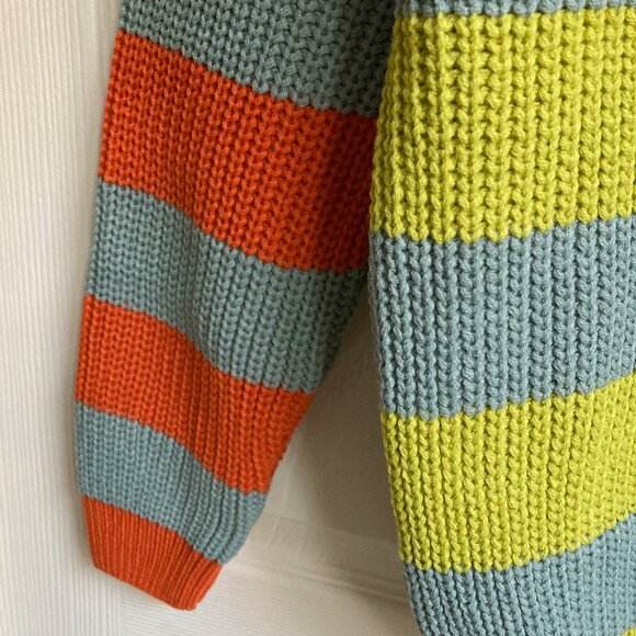 Oversized stripe sweater - Picture 4 of 10